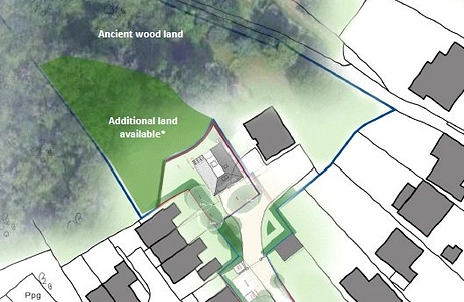 land/development plot for sale - Wrecclesham Hill, Wrecclesham, Farnham, Surrey, GU10 - Property View 3