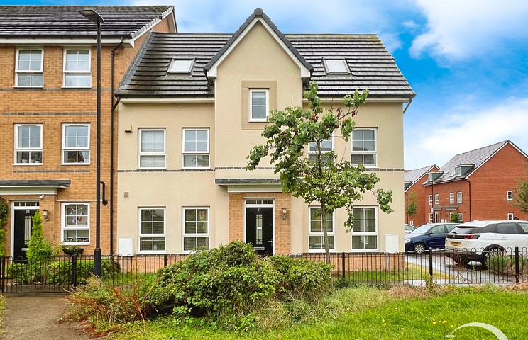 4 bedroom townhouse for sale - John Liddell Way, Basingstoke, Hampshire, RG21