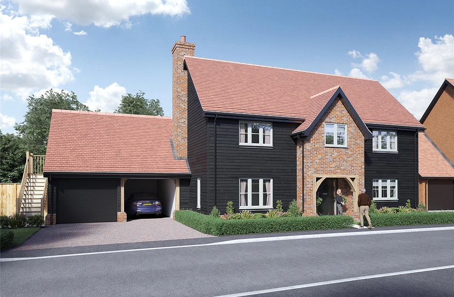 4 bedroom house for sale - Tower House Farm, Mortimer, Reading, Berkshire, RG7 - Property View 1